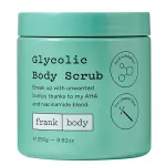 Frank Body, Glycolic, Smoothing, Body Scrub, 250 ml
