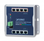 Planet IP30, IPv6/IPv4, 8-P 1000TP Wall-mount Managed Ethernet