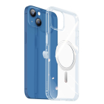 Dux Ducis Clin magnetiline mmekord iPhone'i 14 Plus jaoks, hitub MagSafe'iga, lbipaistev
