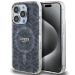 GUESS GUHMP15LHGCUSTGK iPhone 15 Pro 6.1" tarny/must kvakott IML GCube MagSafe