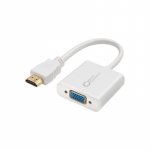 MicroConnect Adapter HDMI - VGA M/F, White Don't support Audio,