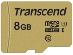 Transcend micro SDHC USD500S 8GB Class 10 UHS-I U1