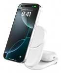 BELKIN Qi2 fitness-jlgija, krvaklapid, nutitelefon, nutikell valge USB juhtmeta laadimine kiire laadimine siseruumides