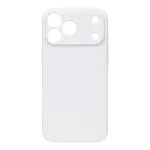 Obal:Me Likiv iPhone 17 Pro Max jaoks meldud telefonikarp, valge