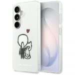 Karl Lagerfeld Etui IML Karl AND Choupette MagSafe Samsung Galaxy S26 jaoks lbipaistev
