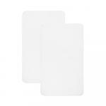 SHNUGGLE Sheets Air Crib White 2 Pack