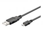 Goobay goobay USB-kabel 15cm Sort