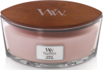 Woodwick Rosewood scented candle with wooden wick 453,6 g