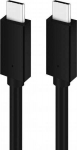 Platinet USB-C kaabel USB-C-le, 5A, 100W, 1 meetri pikkune, must