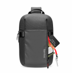 tomtoc Navigaator-T24 risti le keha kandev kott, must, S (T24M1D1)