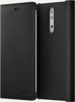 NOKIA CP-801 Case Flip Leather Nokia 8 Black