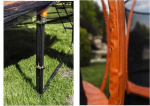 LEAN Sport Sport Best 8ft Black/Orange