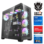 INTOP AQUA i7-14700F 32GB DDR5 1TB SSD M.2 NVME+2TB RX9060XT 16GB WIN11Pro
