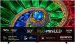 TCL RM7L 98RM7L TV 2,49 m (98) 4K Ultra HD Smart TV Wi-Fi Must 2000 cd/m