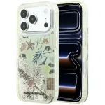 Case Karl Lagerfeld Liquid Glitter Beach AND Sand for iPhone 18 Pro / iPhone 17 Pro beige