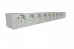 ASSMANN PDU 19, 1U, 9 pesa, toitevimsus: 16A, 4000W, alumiinium, 1,8 m