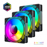 Gamemax Karpventilatsioon | KF300R BK | Must