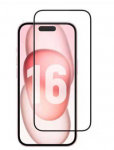 Mocco Full Face / Full Glue Tempered Glass Full Coveraged with Frame Apple iPhone 16 Plus