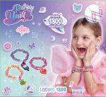 Liniex Loom Bands Kit -askartelusetti, 1800 osaa (40243)