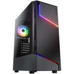 COUGAR GAMING COUGAR | MX360 RGB | Arvutikorpus | Kesktorn / Metallist esipaneel ARGB ribadega / 1 x ARGB ventilaator / Lbipaistev vasak klgpaneel