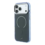Mercedes-Benz Mercedes PC/TPU kahekisiki-MagSafe-korpus iPhone 18 Pro' jaoks, vrv antratsiid/sinine