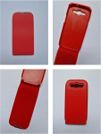 HQ Iron Slim Flip Samsung i9300 Galaxy S3 vertikaalne plastist hojukuga lemineks kCover punane