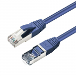 MicroConnect CAT6A S/FTP 3m Blue LSZH Shielded Network Cable, LSZH,