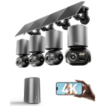 Botslab 4K AKU 4-KAMERA KOMPLEKT (W510)