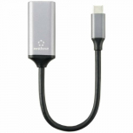 Renkforce RF-5397866 videokaabeladapter 0,15 m DisplayPort USB-C Must, Hbe
