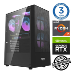 INTOP Ryzen 7 8700F 32GB DDR5 500GB SSD M.2 NVME RTX 5060 8GB ilma operatsioonissteemiga