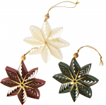 Enne Interior Enne Claudia -fir ornament, pabertht 6tk