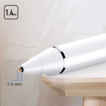 Riff AND quot;Rechargeable Superfine Stylus Pen with High sensivity 1.4mm White AND quot;