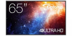 OPTOMA N3651K digitaalne nitaja plaat 165.1 cm (65) LED Wi-Fi 450 cd/m 4K Ultra HD Must Android 11 24/7