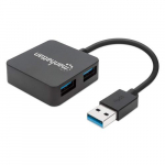 Manhattan USB-A 4-port hub, 4x USB-A porti, 5 Gbps (USB 3.2 Gen1, tuntud ka USB 3.0), toitevarustuse kaudu toidetav, vastav ST4300MINU3B mudelile, kiire laadimine 1 porti kohta kuni 0,9A vi 4 porti toitevoolu pistikuga (ei kuulu komplekti), SuperSpee ...