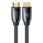 USAMS Kaabel HDMI - HDMI 3m Ultra HD U67 2.1 8K czarny/must SJ498HD01 (US-SJ498)