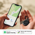 Chipolo LOOP Laetav Bluetooth-jlgri koos silikoonrngaga iOS- ja Android-seadmetele, ssi