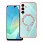 ELECTRO MAG COVER case compatible with MagSafe for SAMSUNG A16 5G / A16 4G rose gold