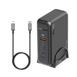 Promate GaNPort-140W GaNFast Charging station 140W / USB-C PD 3.1 / QC3.0