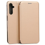 Beline Raamatu magnetiline mbris Samsung M34 5G M346 kuldne/kuldne