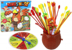LEAN Toys Build a Chicken Nest with Sticks Arcade Family Game