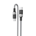 iKaku KSC-696 PD60W kiirelaadimise andmekabel Type-C Type-C 1,2m hall