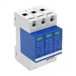 Qoltec lemvimukaitse arrester | 3P | 1000V | T2 | C
