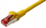 Brackton Kabel Patch SF/UTP 0,5m CAT 6a kollane