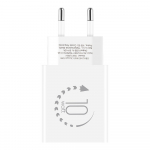 Obal:Me Seina laadija USB-A 10W + USB-A/USB-C kaabel 1m / Valge