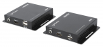 Manhattan 1080P Hdmi Kvm Over Ip Extender Kit, Extends