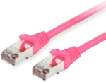 Equip Patchkaabel Cat6 S/FTP 2xRJ45 0,25m roosakas LSZH poletkk