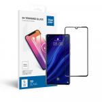 Kvast klaasist Huawei P30 jaoks (tisliim / mbrise-sbralik) Sinine Tht 5D must