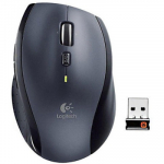 LOGITECH Mouse Wireless M705 Silver / Marathon - Laser - Tiny unifying nano receiver - Muis Zilver D