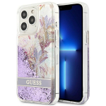 GUESS GUHCP13LLFLSU iPhone 13 Pro / 13 6,1" lillakas/lillakas kvakaaneline lillakate Lille vedel glitter
