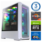INTOP AQUA Ryzen 7 7700X 32GB DDR5 2TB SSD M.2 NVME RTX 5060Ti 8GB ilma operatsioonissteemi